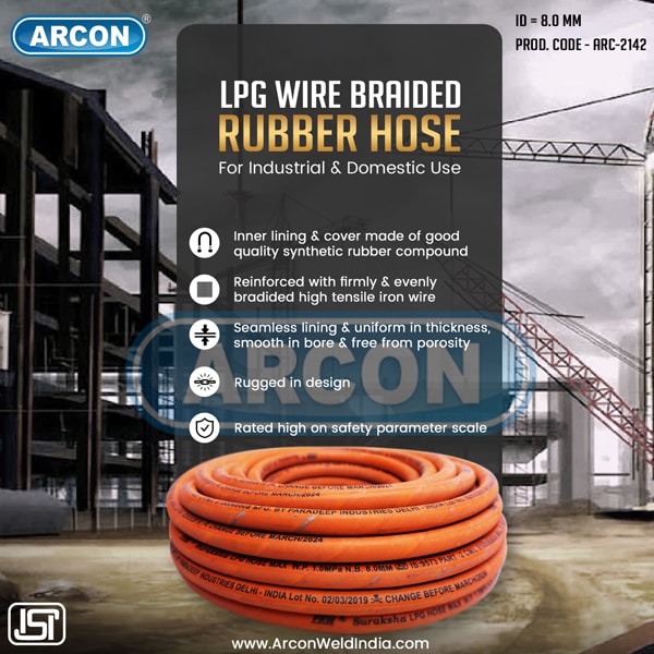 Wire Braided Hose for LPG