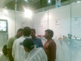 Participated in Weld India Expo Feb. 2009 in Mumbai